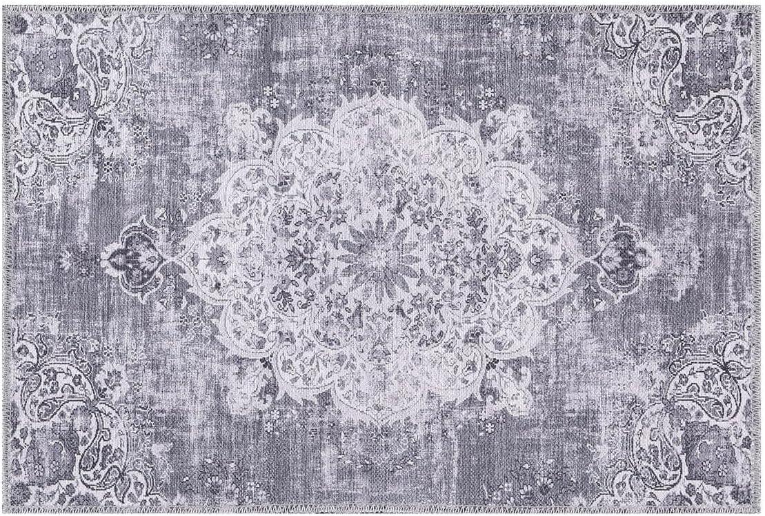 image:imageCAMILSON Baby Shag Rug 8x10 Modern Luxury Striped Boho Area Easy Shaggy Rugs Soft Medium Pile Stain Resistant EasyCleaning NonShedding for Living Room Office Indoor Carpet 8 x 10 Beige Gray2001 Gray