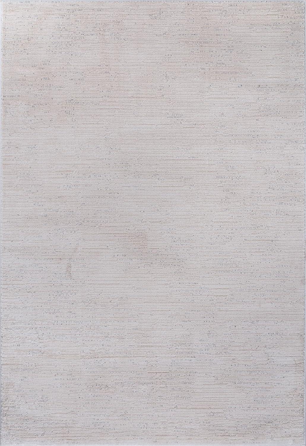 image:imageCAMILSON Baby Shag Rug 8x10 Modern Luxury Striped Boho Area Easy Shaggy Rugs Soft Medium Pile Stain Resistant EasyCleaning NonShedding for Living Room Office Indoor Carpet 8 x 10 Beige GrayMat5 Beige Gray