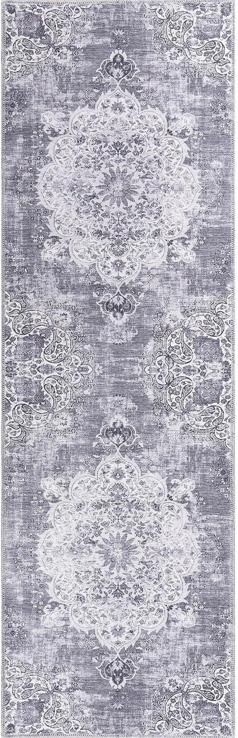 image:imageCAMILSON Baby Shag Rug 8x10 Modern Luxury Striped Boho Area Easy Shaggy Rugs Soft Medium Pile Stain Resistant EasyCleaning NonShedding for Living Room Office Indoor Carpet 8 x 10 Beige Gray2001 Gray
