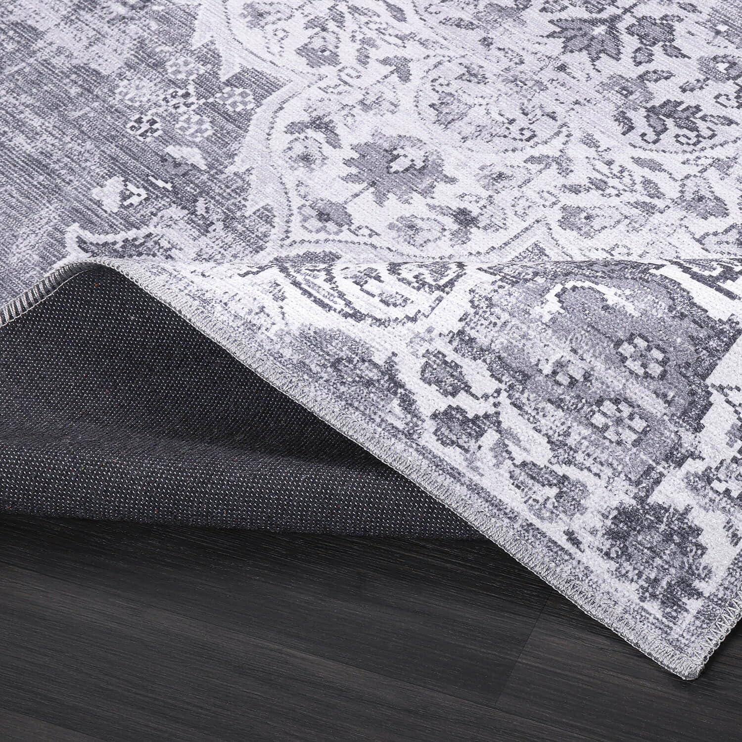 image:imageCAMILSON Baby Shag Rug 8x10 Modern Luxury Striped Boho Area Easy Shaggy Rugs Soft Medium Pile Stain Resistant EasyCleaning NonShedding for Living Room Office Indoor Carpet 8 x 10 Beige Gray2001 Gray
