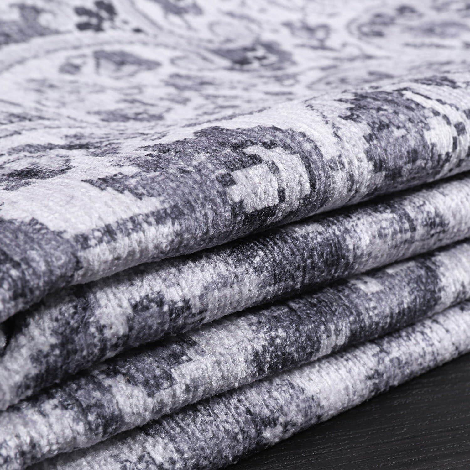 image:imageCAMILSON Baby Shag Rug 8x10 Modern Luxury Striped Boho Area Easy Shaggy Rugs Soft Medium Pile Stain Resistant EasyCleaning NonShedding for Living Room Office Indoor Carpet 8 x 10 Beige Gray2001 Gray
