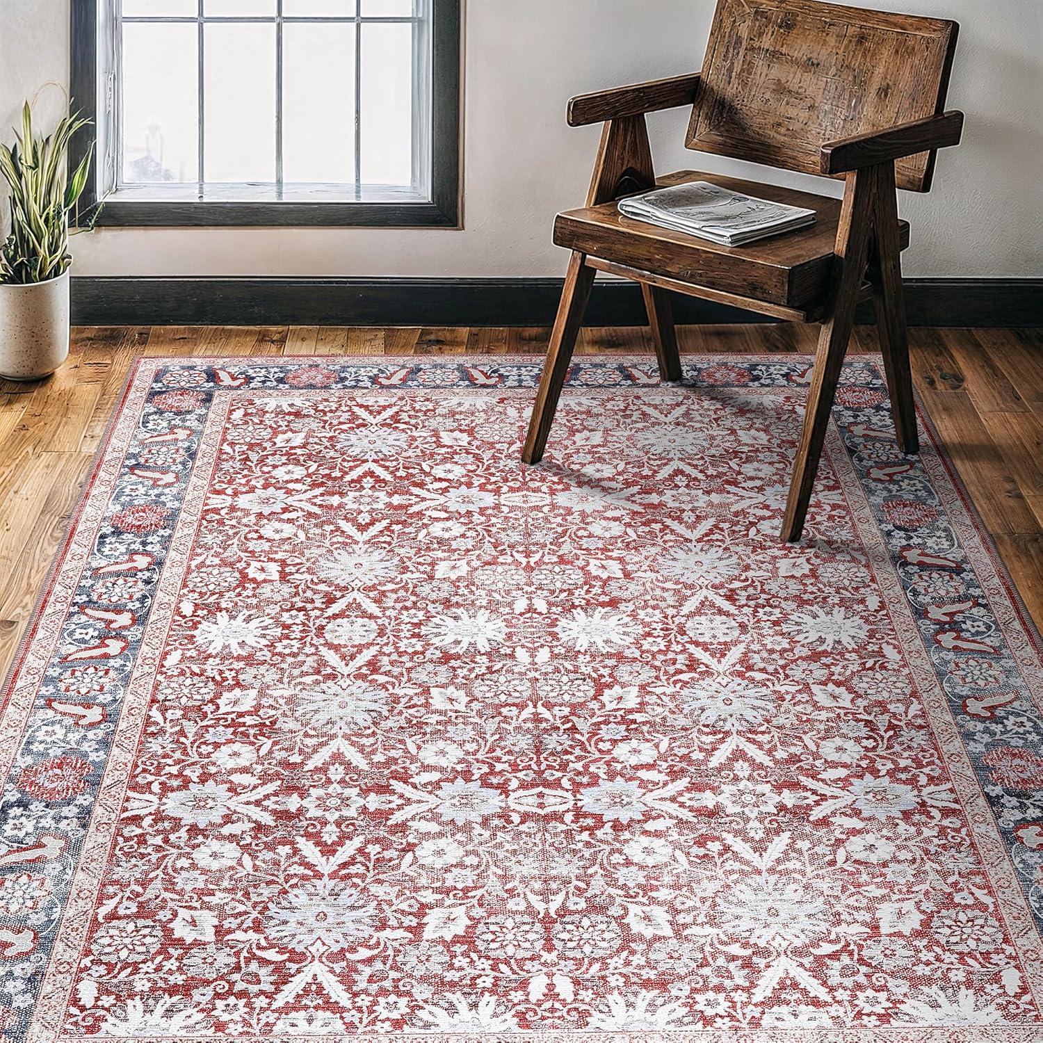 image:imageCAMILSON Baby Shag Rug 8x10 Modern Luxury Striped Boho Area Easy Shaggy Rugs Soft Medium Pile Stain Resistant EasyCleaning NonShedding for Living Room Office Indoor Carpet 8 x 10 Beige GrayVen Brown