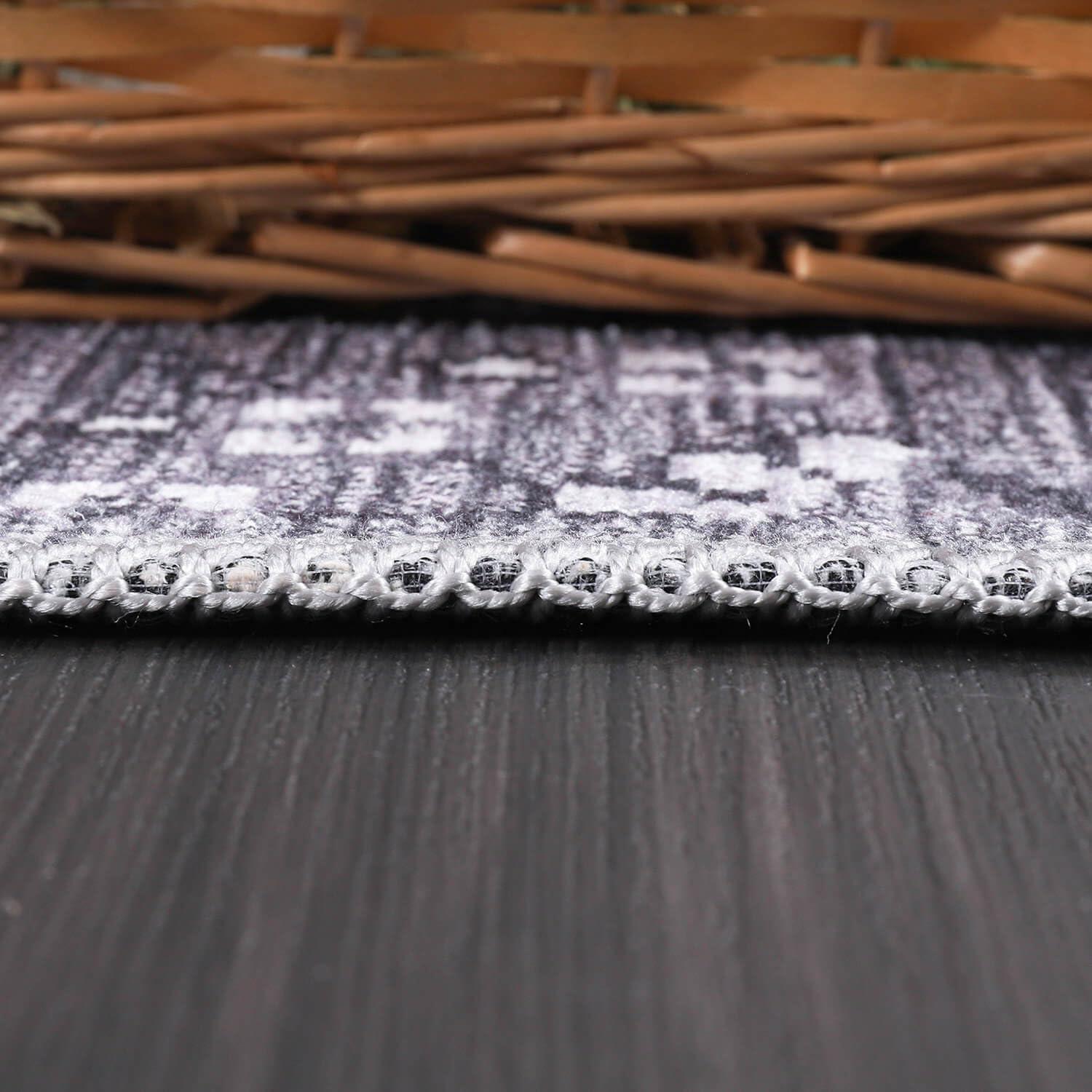 image:imageCAMILSON Baby Shag Rug 8x10 Modern Luxury Striped Boho Area Easy Shaggy Rugs Soft Medium Pile Stain Resistant EasyCleaning NonShedding for Living Room Office Indoor Carpet 8 x 10 Beige Gray2001 Gray