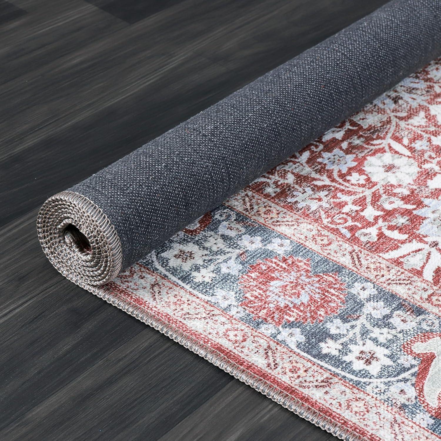 image:imageCAMILSON Baby Shag Rug 8x10 Modern Luxury Striped Boho Area Easy Shaggy Rugs Soft Medium Pile Stain Resistant EasyCleaning NonShedding for Living Room Office Indoor Carpet 8 x 10 Beige GrayVen Brown