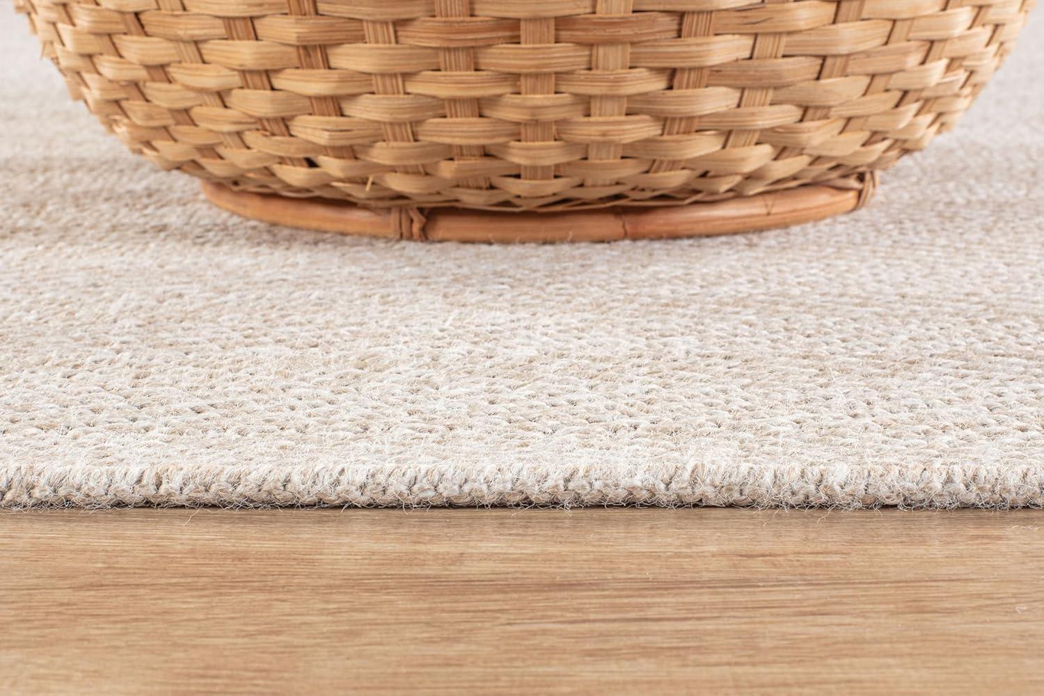 image:imageCAMILSON Easy Jute Rug 5x7 Indoor Outdoor Natural Color Fiber Area Rugs for Living Room Patio and Kitchen Rug Herringbone Seagrass Woven Design EasyCleaning Washable Outside Carpet Alfombras 5 x 7HerringboneBone