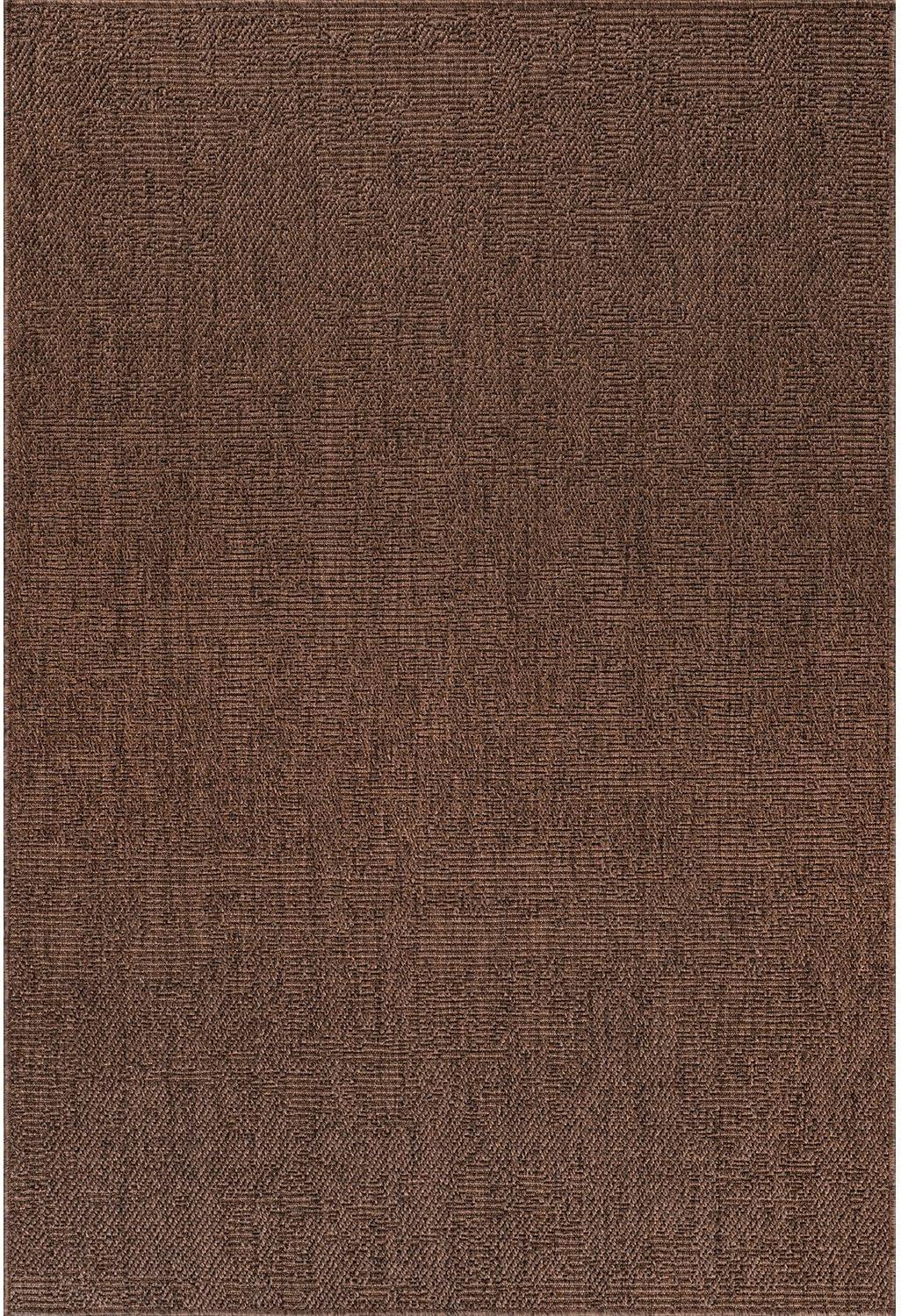 image:imageCAMILSON Easy Jute Rug 5x7 Indoor Outdoor Natural Color Fiber Area Rugs for Living Room Patio and Kitchen Rug Herringbone Seagrass Woven Design EasyCleaning Washable Outside Carpet Alfombras 5 x 7GranulatedBrown