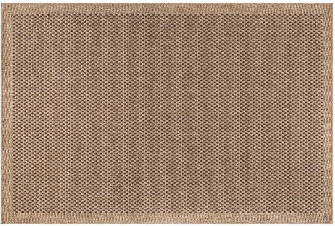 image:imageCAMILSON Easy Jute Rug 5x7 Indoor Outdoor Natural Color Fiber Area Rugs for Living Room Patio and Kitchen Rug Herringbone Seagrass Woven Design EasyCleaning Washable Outside Carpet Alfombras 5 x 7CheckeredNatural