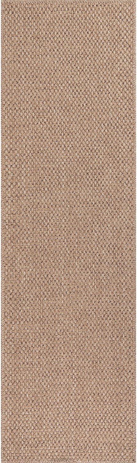 image:imageCAMILSON Easy Jute Rug 5x7 Indoor Outdoor Natural Color Fiber Area Rugs for Living Room Patio and Kitchen Rug Herringbone Seagrass Woven Design EasyCleaning Washable Outside Carpet Alfombras 5 x 7BasketweaveNatural