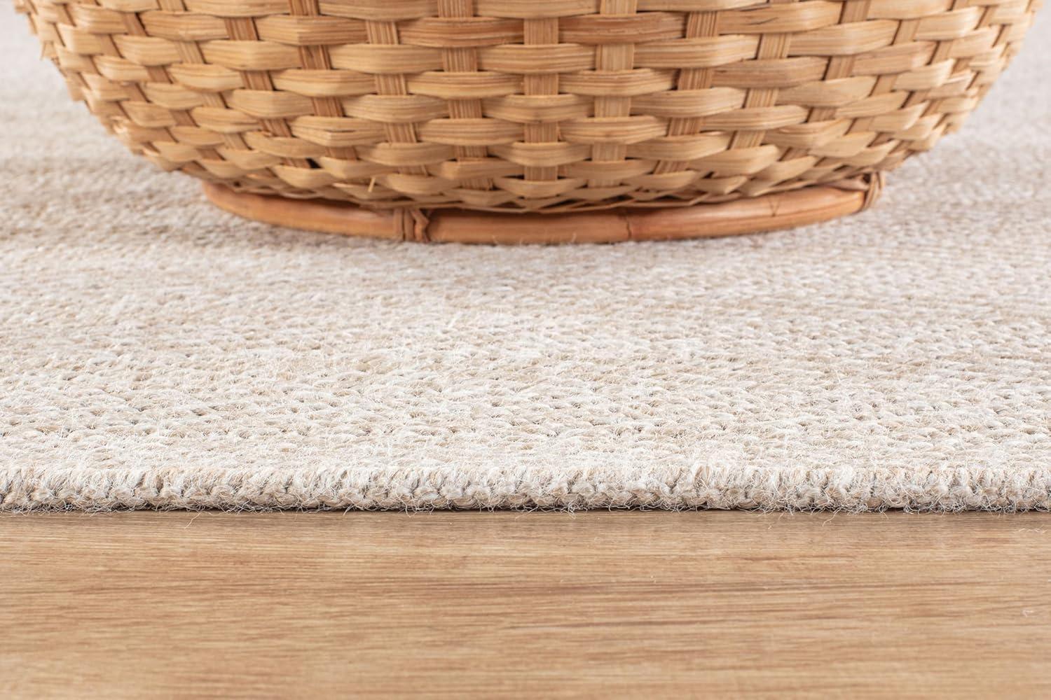 image:imageCAMILSON Easy Jute Rug 5x7 Indoor Outdoor Natural Color Fiber Area Rugs for Living Room Patio and Kitchen Rug Herringbone Seagrass Woven Design EasyCleaning Washable Outside Carpet Alfombras 5 x 7HerringboneBone
