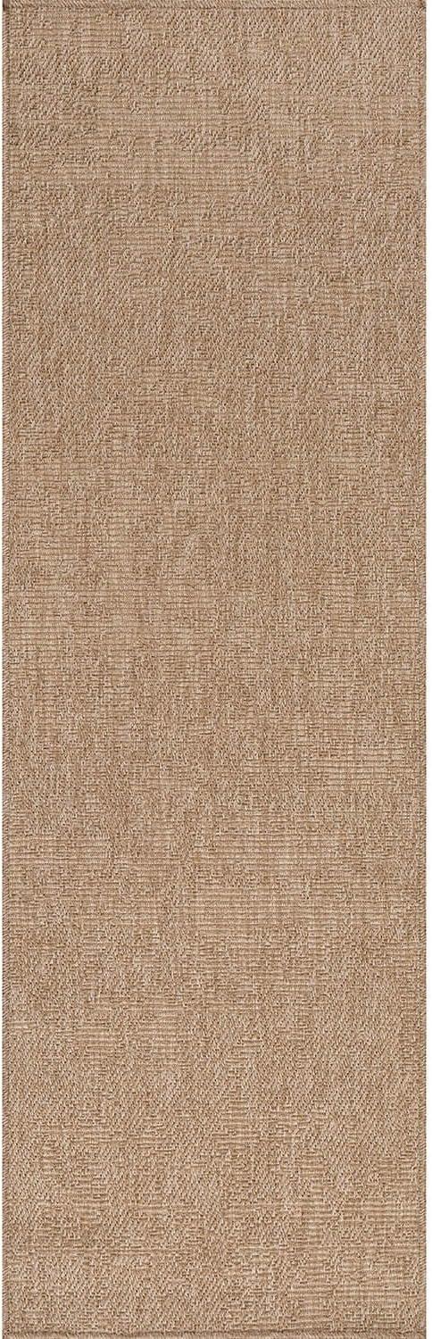 image:imageCAMILSON Easy Jute Rug 5x7 Indoor Outdoor Natural Color Fiber Area Rugs for Living Room Patio and Kitchen Rug Herringbone Seagrass Woven Design EasyCleaning Washable Outside Carpet Alfombras 5 x 7GranulatedNatural