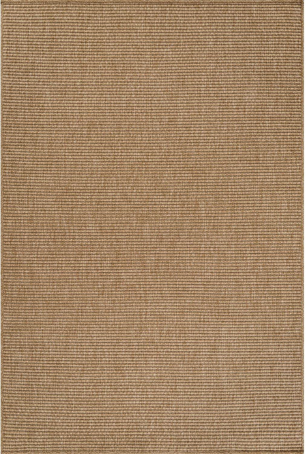 image:imageCAMILSON Easy Jute Rug 5x7 Indoor Outdoor Natural Color Fiber Area Rugs for Living Room Patio and Kitchen Rug Herringbone Seagrass Woven Design EasyCleaning Washable Outside Carpet Alfombras 5 x 7BasketweaveNatural