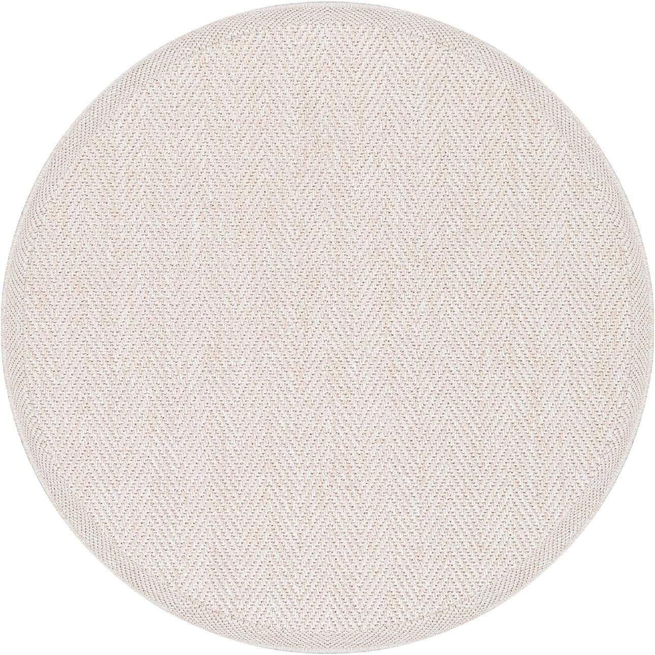 image:imageCAMILSON Easy Jute Rug 5x7 Indoor Outdoor Natural Color Fiber Area Rugs for Living Room Patio and Kitchen Rug Herringbone Seagrass Woven Design EasyCleaning Washable Outside Carpet Alfombras 5 x 7HerringboneBone