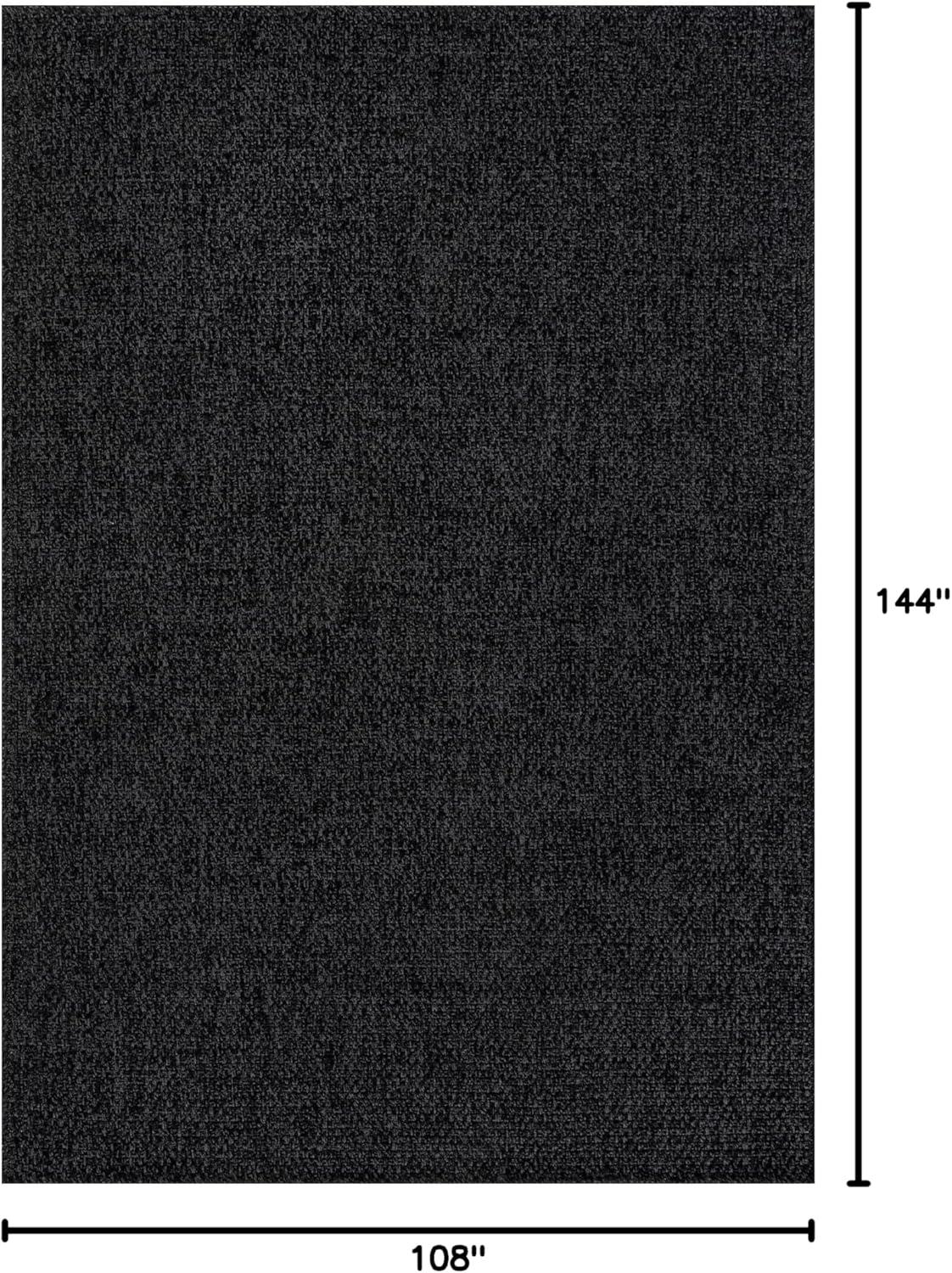 image:imageCAMILSON Easy Jute Rug 5x7 Indoor Outdoor Natural Color Fiber Area Rugs for Living Room Patio and Kitchen Rug Herringbone Seagrass Woven Design EasyCleaning Washable Outside Carpet Alfombras 5 x 7BasketweaveAnthracite