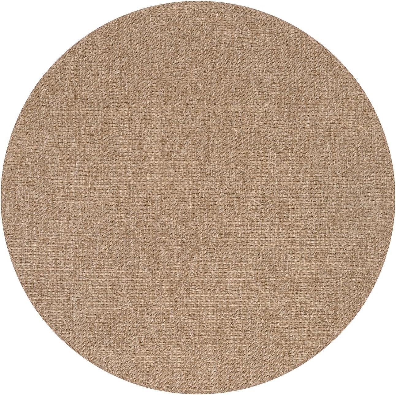 image:imageCAMILSON Easy Jute Rug 5x7 Indoor Outdoor Natural Color Fiber Area Rugs for Living Room Patio and Kitchen Rug Herringbone Seagrass Woven Design EasyCleaning Washable Outside Carpet Alfombras 5 x 7GranulatedNatural