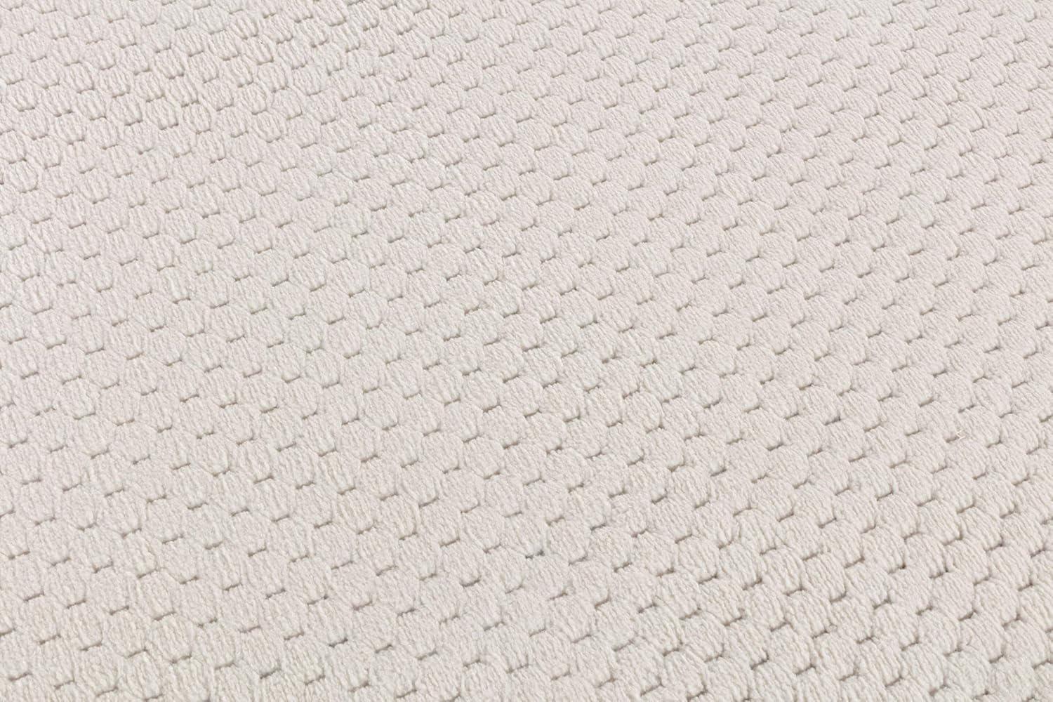 image:imageCAMILSON Micro Loop Rug 5x7 Modern Luxury Geometric Arch Area Rugs Soft High and Low Pile Stain Resistant EasyCleaning NonShedding for Living Room Office Indoor Carpet 5 x 7 WhitePebble White