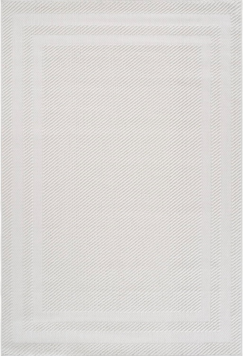 image:imageCAMILSON Micro Loop Rug 5x7 Modern Luxury Geometric Arch Area Rugs Soft High and Low Pile Stain Resistant EasyCleaning NonShedding for Living Room Office Indoor Carpet 5 x 7 WhiteGy9 White