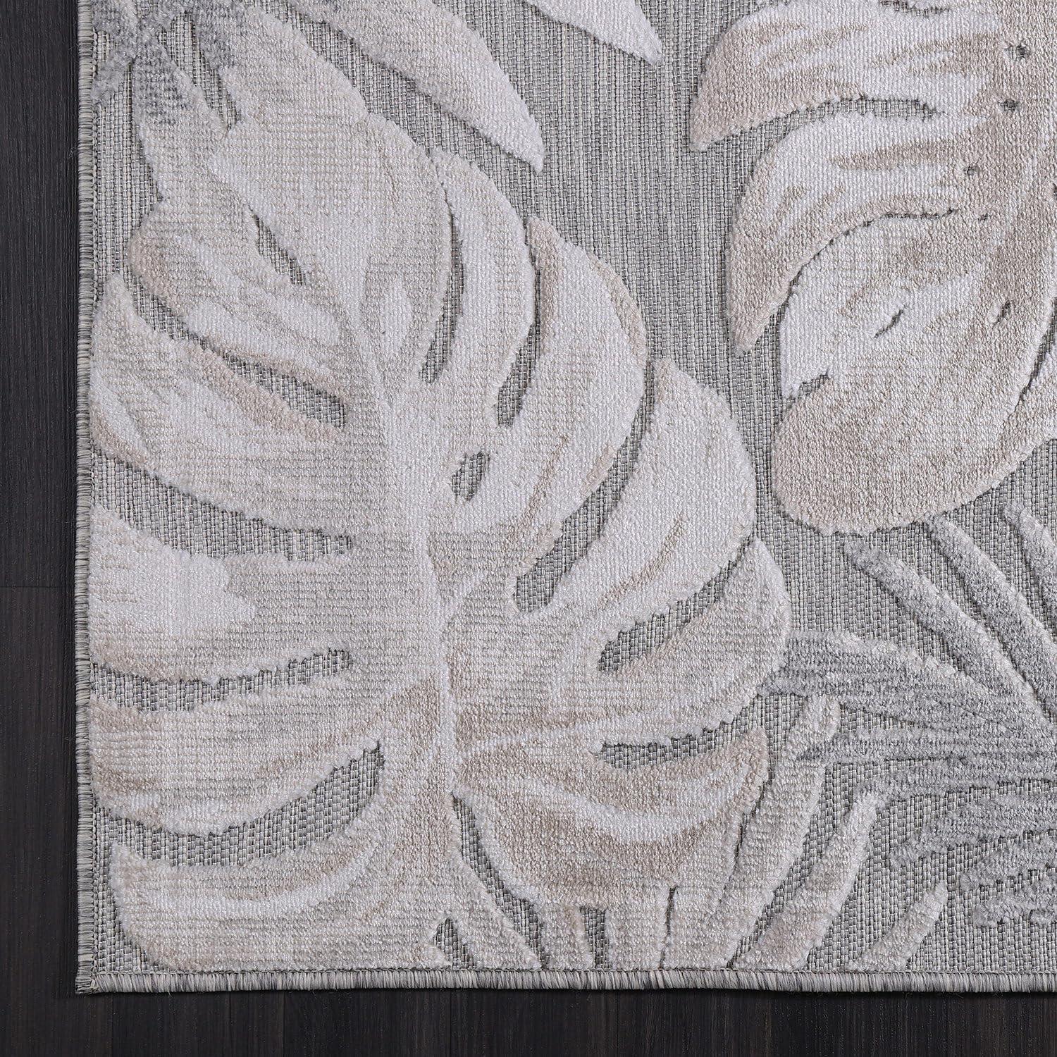 image:imageCAMILSON Runner Outdoor Rugs Oriental Retro Traditional Floral Medallion Area Rug 2x7 NonShedding Stain Resistant Indoor Carpet for Bathroom Hallway Kitchen Office 2 x 7 Beige3002 Beige