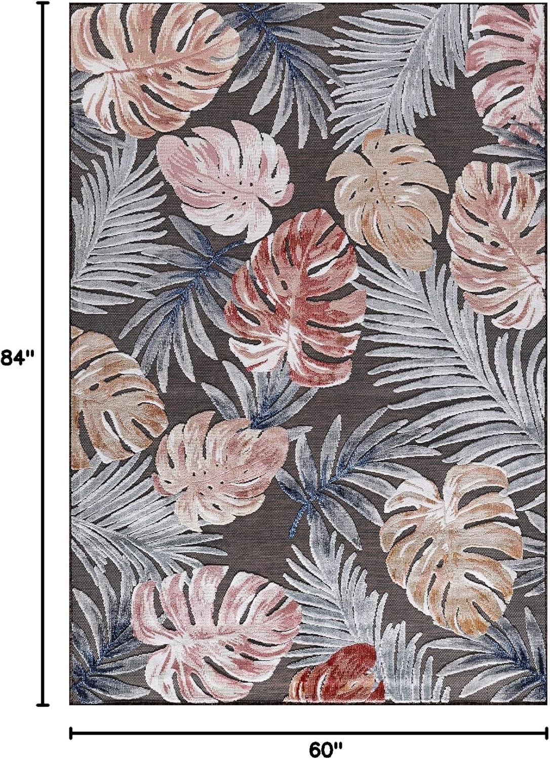 image:imageCAMILSON Runner Outdoor Rugs Oriental Retro Traditional Floral Medallion Area Rug 2x7 NonShedding Stain Resistant Indoor Carpet for Bathroom Hallway Kitchen Office 2 x 7 Beige3002 Brown