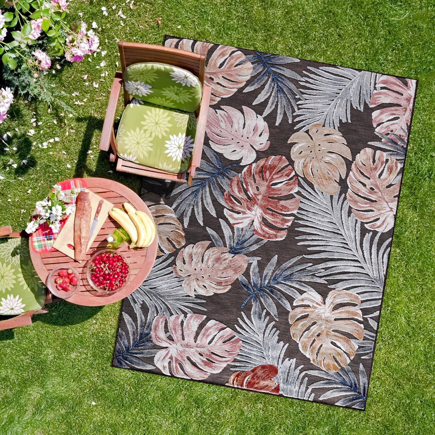 image:imageCAMILSON Runner Outdoor Rugs Oriental Retro Traditional Floral Medallion Area Rug 2x7 NonShedding Stain Resistant Indoor Carpet for Bathroom Hallway Kitchen Office 2 x 7 Beige3002 Brown