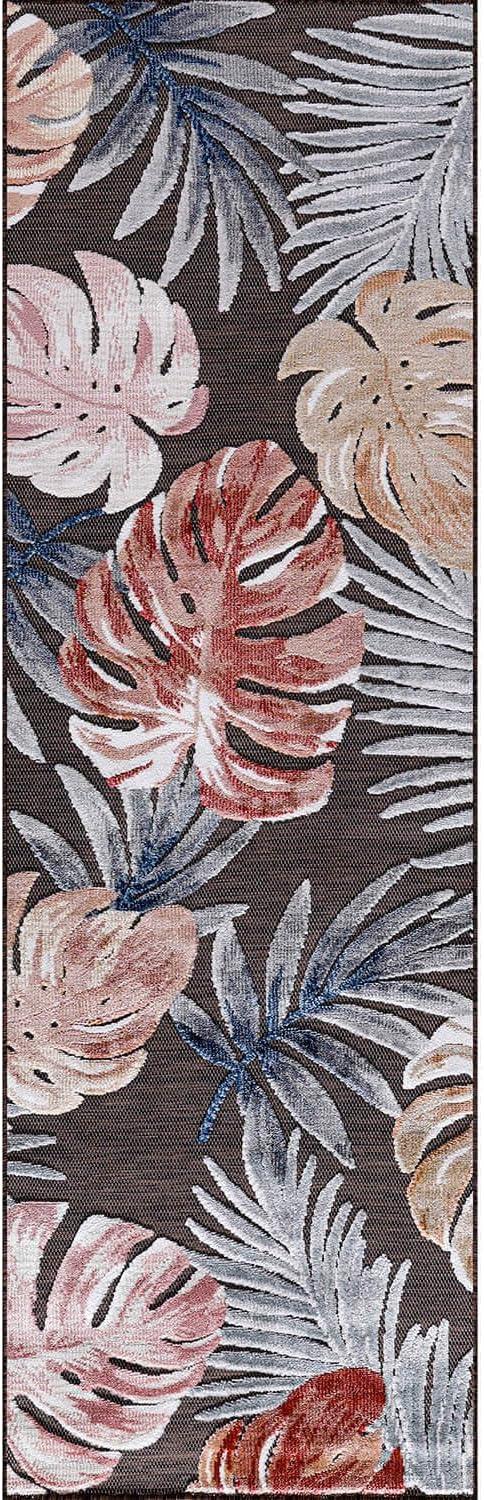 image:imageCAMILSON Runner Outdoor Rugs Oriental Retro Traditional Floral Medallion Area Rug 2x7 NonShedding Stain Resistant Indoor Carpet for Bathroom Hallway Kitchen Office 2 x 7 Beige3002 Brown