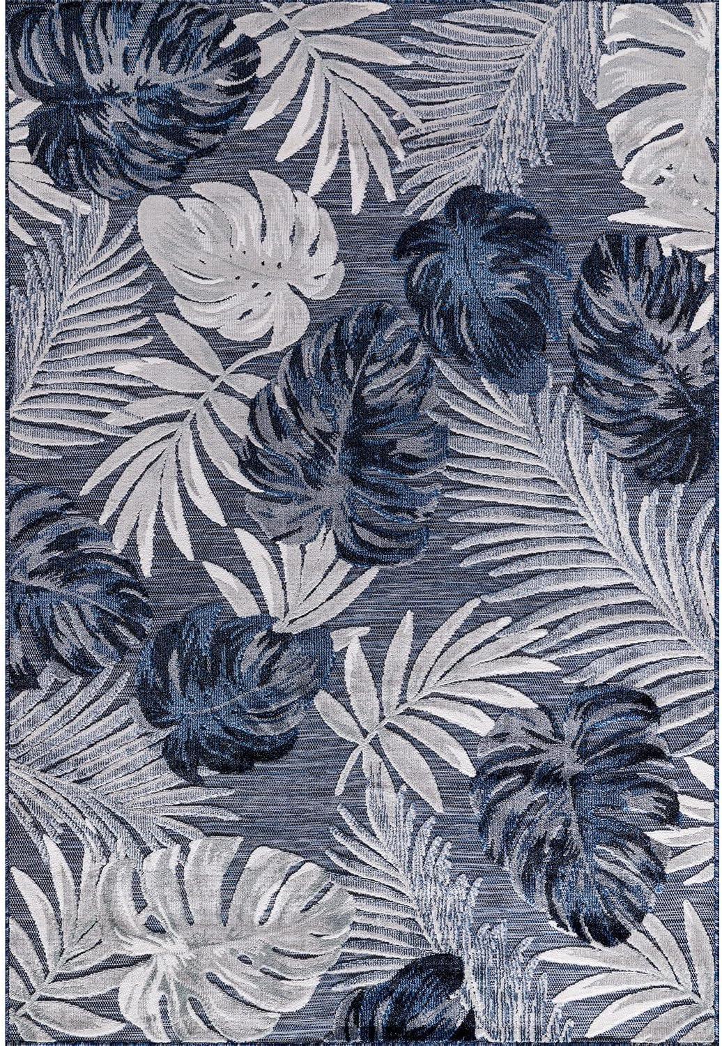 image:imageCAMILSON Runner Outdoor Rugs Oriental Retro Traditional Floral Medallion Area Rug 2x7 NonShedding Stain Resistant Indoor Carpet for Bathroom Hallway Kitchen Office 2 x 7 Beige3002 Navy