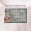 image:imageCAMILSON Baby Shag Rug 8x10 Modern Luxury Striped Boho Area Easy Shaggy Rugs Soft Medium Pile Stain Resistant EasyCleaning NonShedding for Living Room Office Indoor Carpet 8 x 10  Beige  Gray2007  Olive