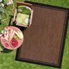 Bordered Nut Brown