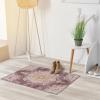 image:imageCAMILSON Printed Rug with Ultra Thin Super Strong for Distressed Vintage Medallion Indoor Entryway Mats Area Rugs Stain and Water Resistant Bohemian Indoor Carpet 2 x 3 Yellow